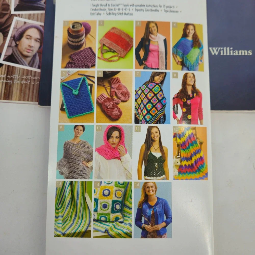 Knitting‎ Crochet Pattern Book Lot Boye Chic Knits Guide to Creating Hip Knits